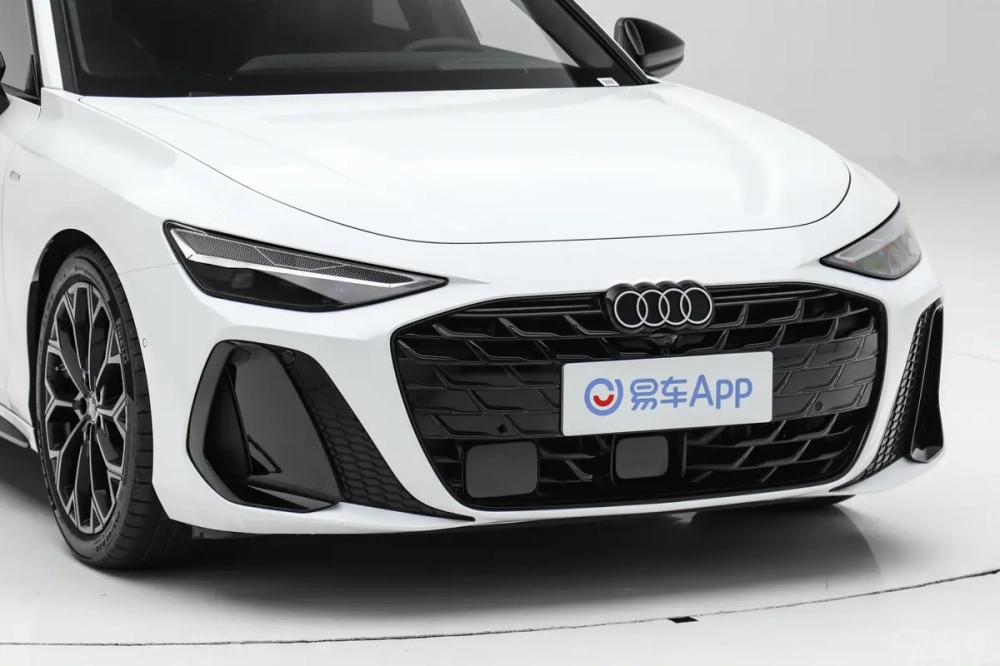 奥迪A6L2.0T quattro尊享动感型前格栅侧俯拍