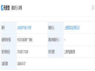 哪吒汽车创始人方运舟、原CEO张勇被执行超2.7亿元