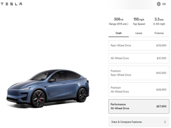 特斯拉美版 Model Y 涨价