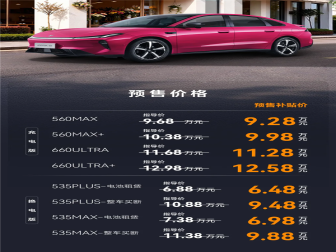 6.48万元起！北汽极狐S3预售