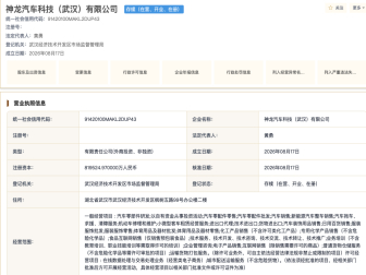 82亿新主体落地！神龙科技公司成立