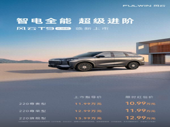 11.99万元起！奇瑞风云T9长续航版上市